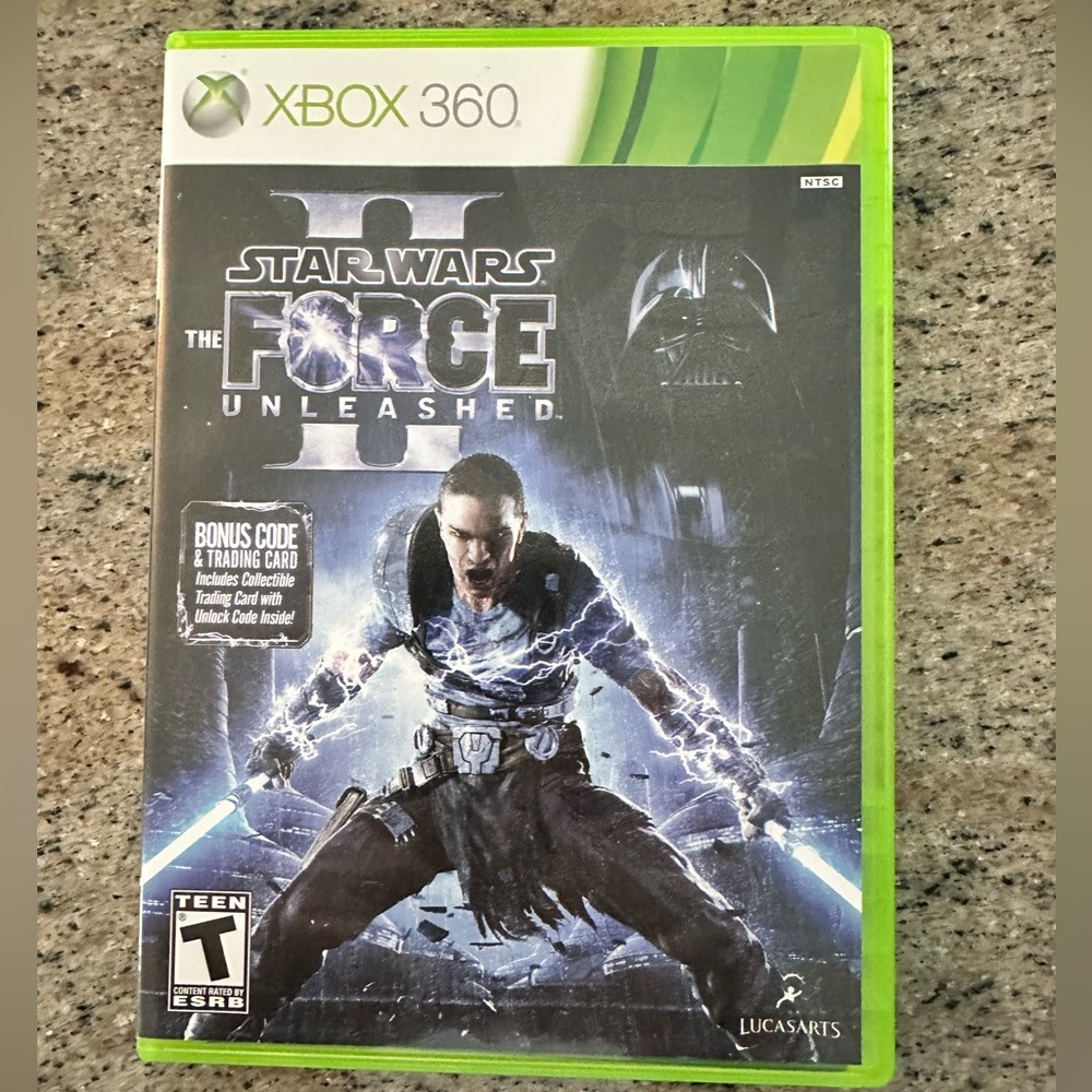 Star Wars: The Force Unleashed II for 360 - Green Case